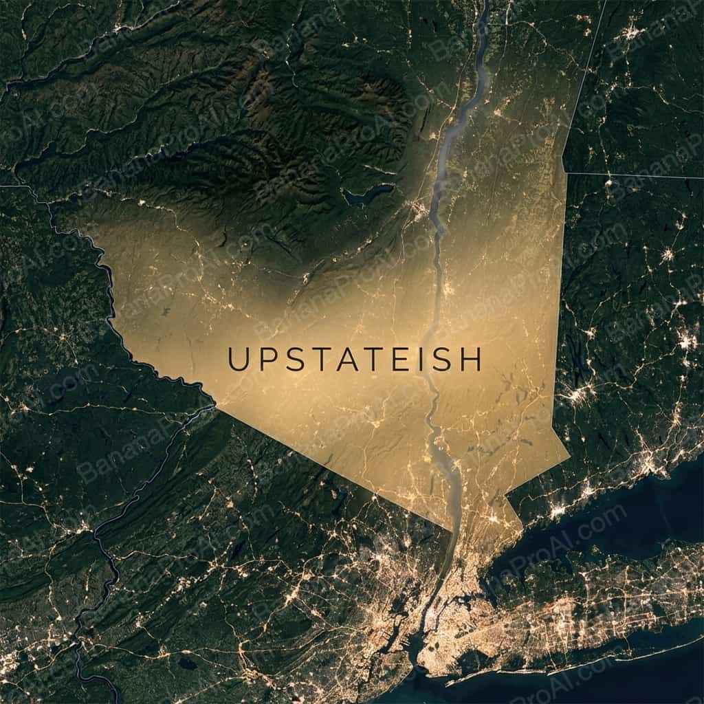 Upstateish region